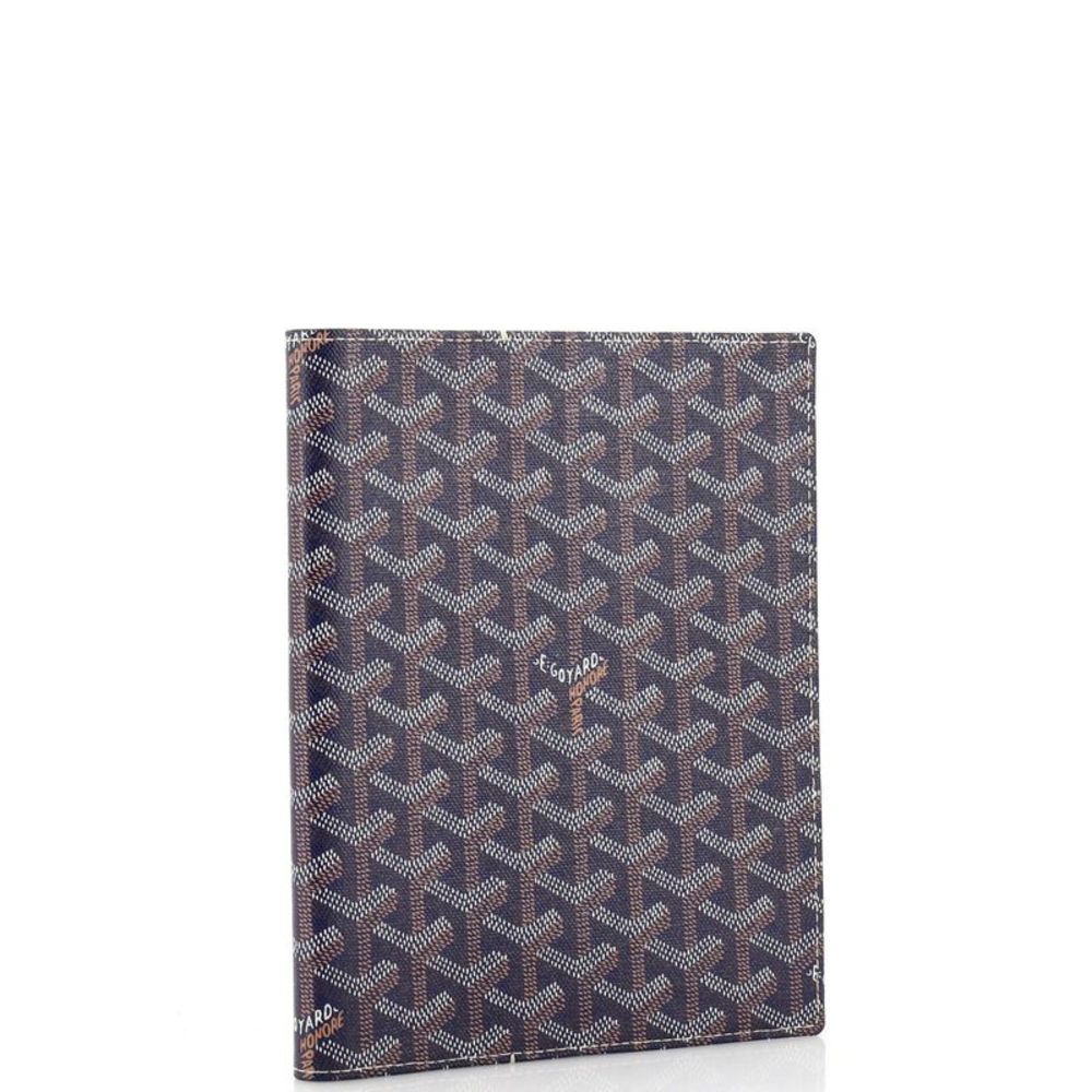 Goyard Agenda Cover Coated Canvas Blue - Picture 2 of 6